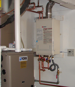 Tankless Water Heater installation services